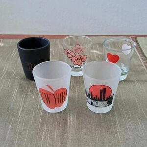 𝅺SHOT GLASSES  SOURVENIERS